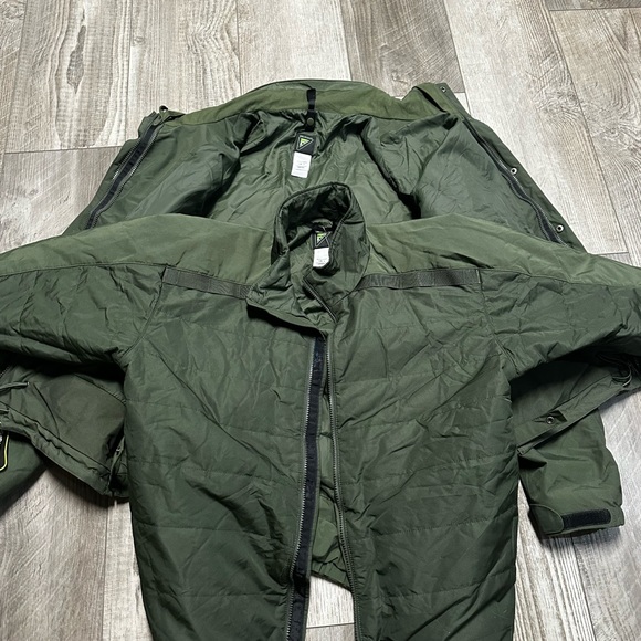 NWT Primaloft The Force 3n1 Utility Olive green jacket Border Patrol L tactical - Picture 16 of 16